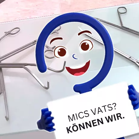 Clamps and scissors for thoracic surgery – optimized for MICS / VATS