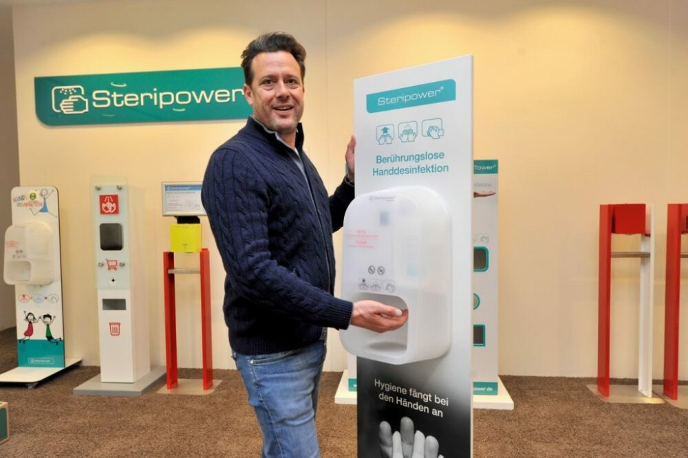 Steripower is upside down